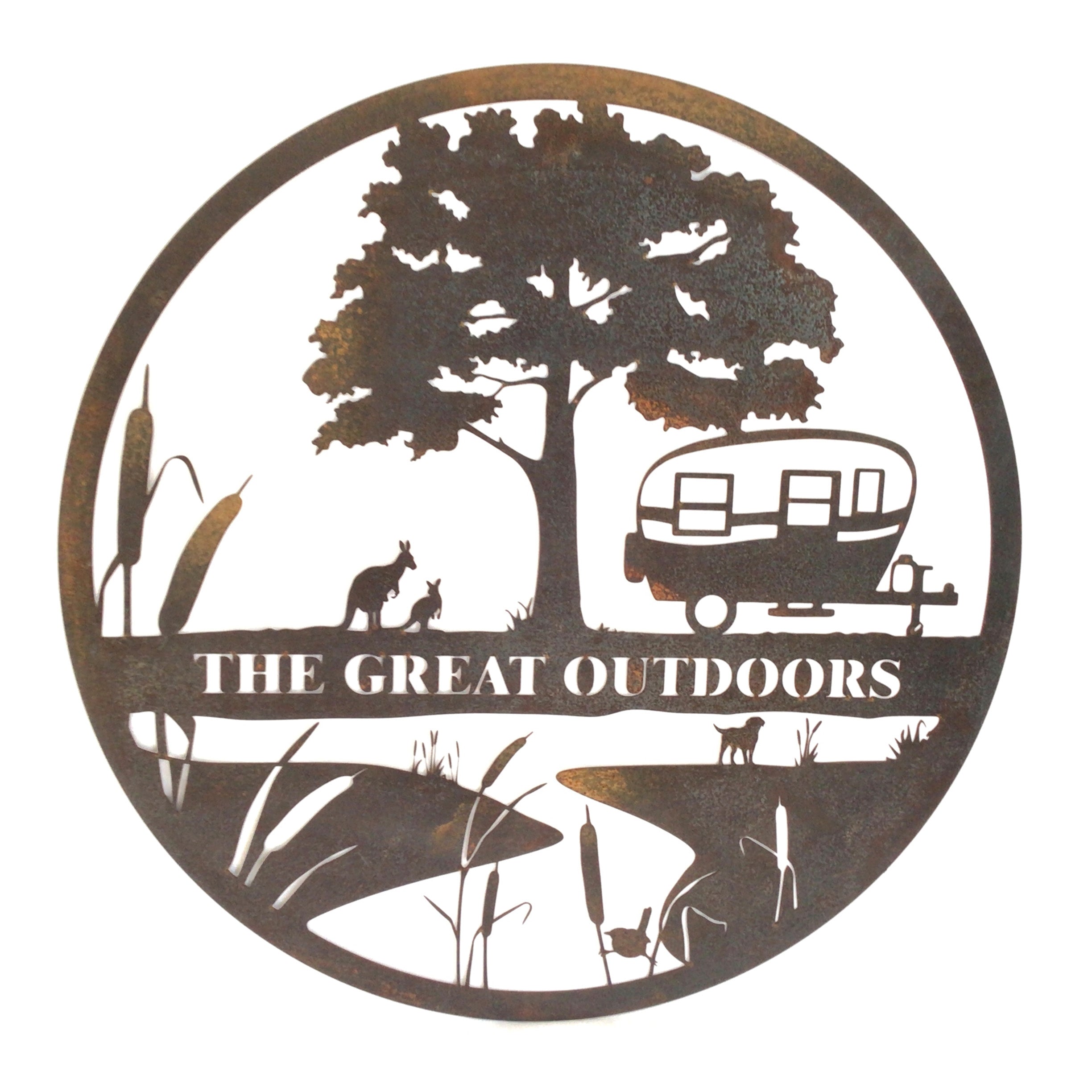 The Great Outdoors - Large wall circle