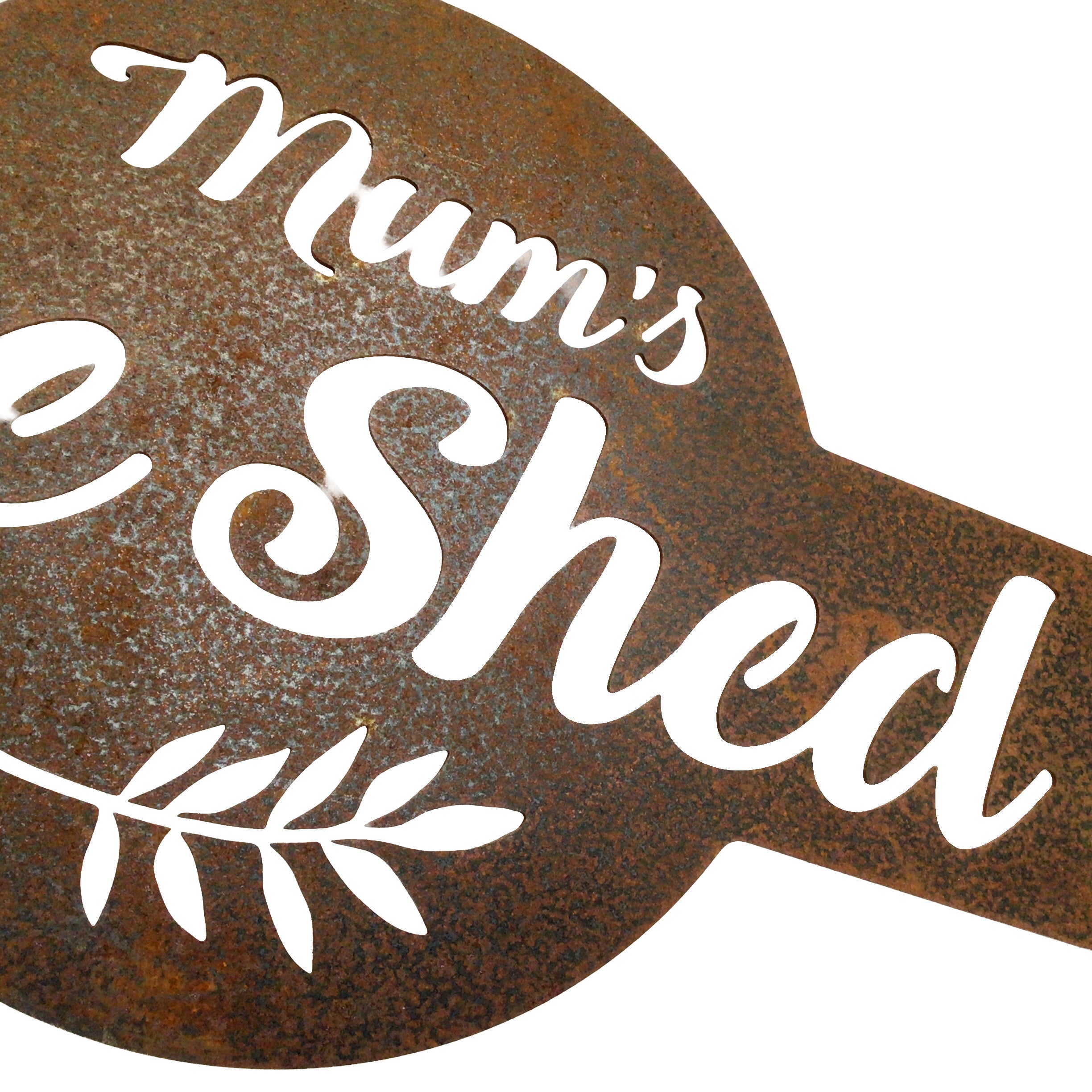 Mum's She Shed sign
