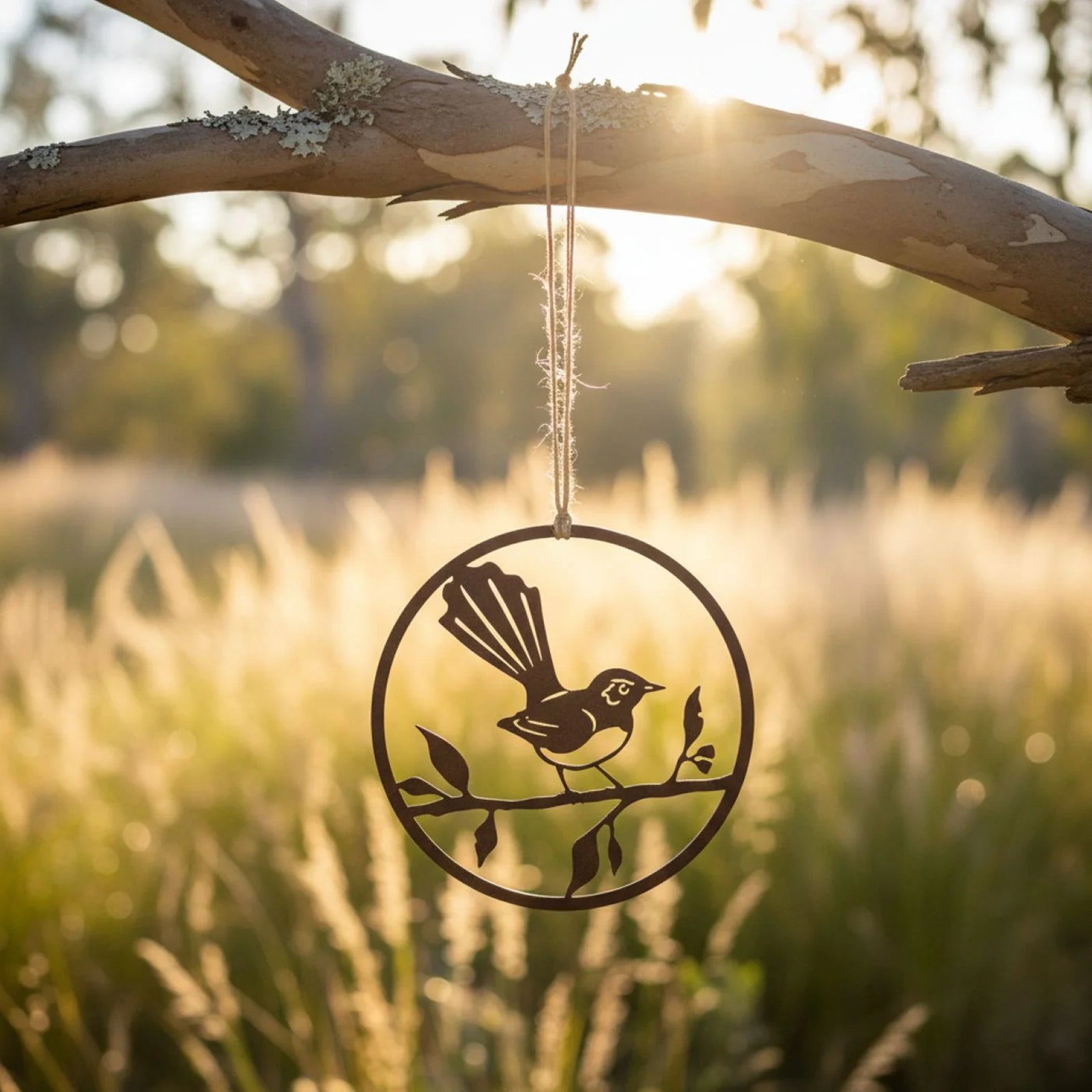 Willie Wagtail - Small circle