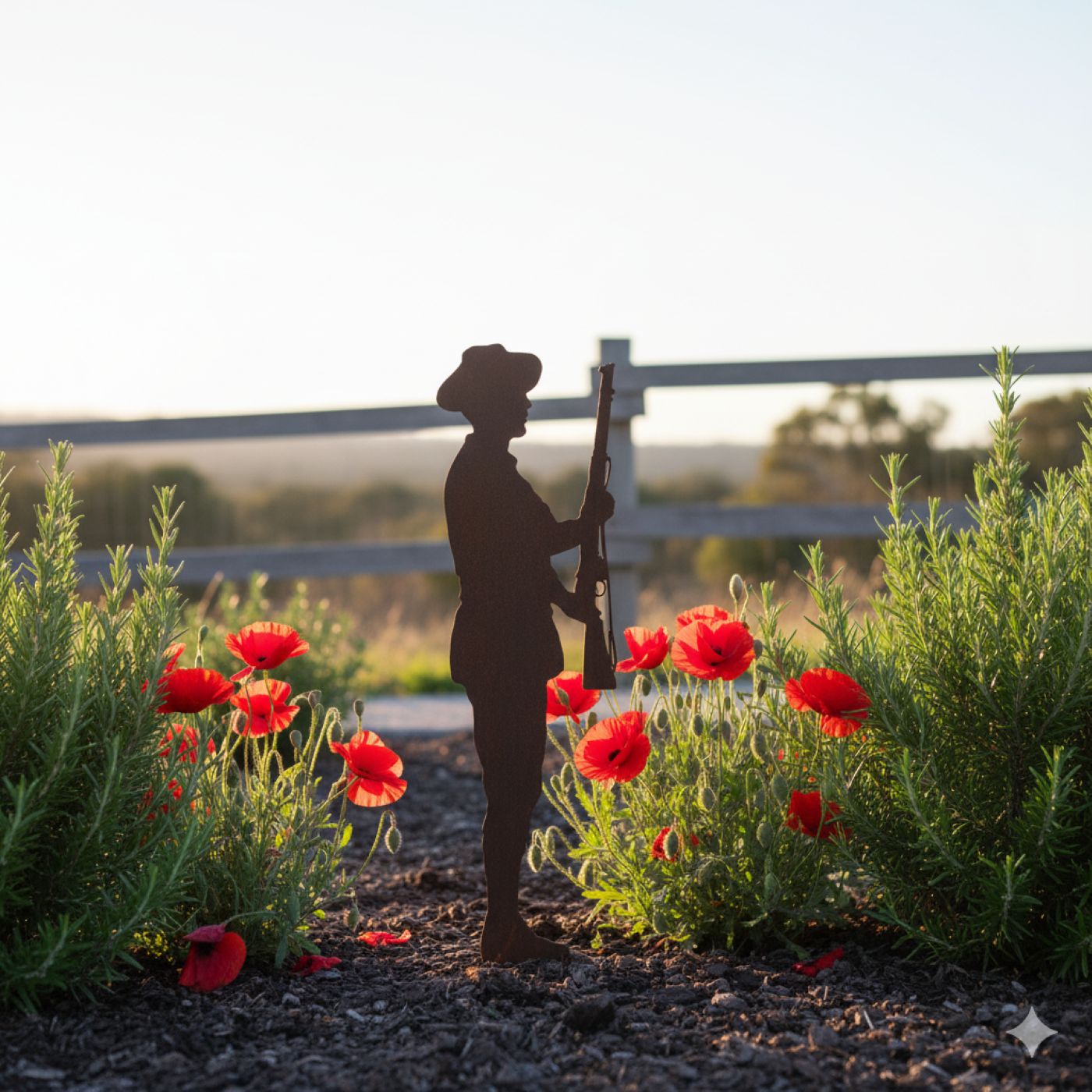 Anzac with Rifle up - small