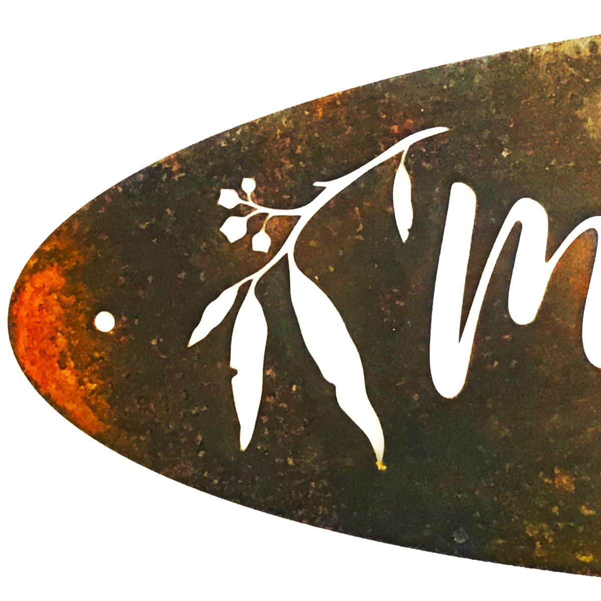 My She Shed - oval leaf accent