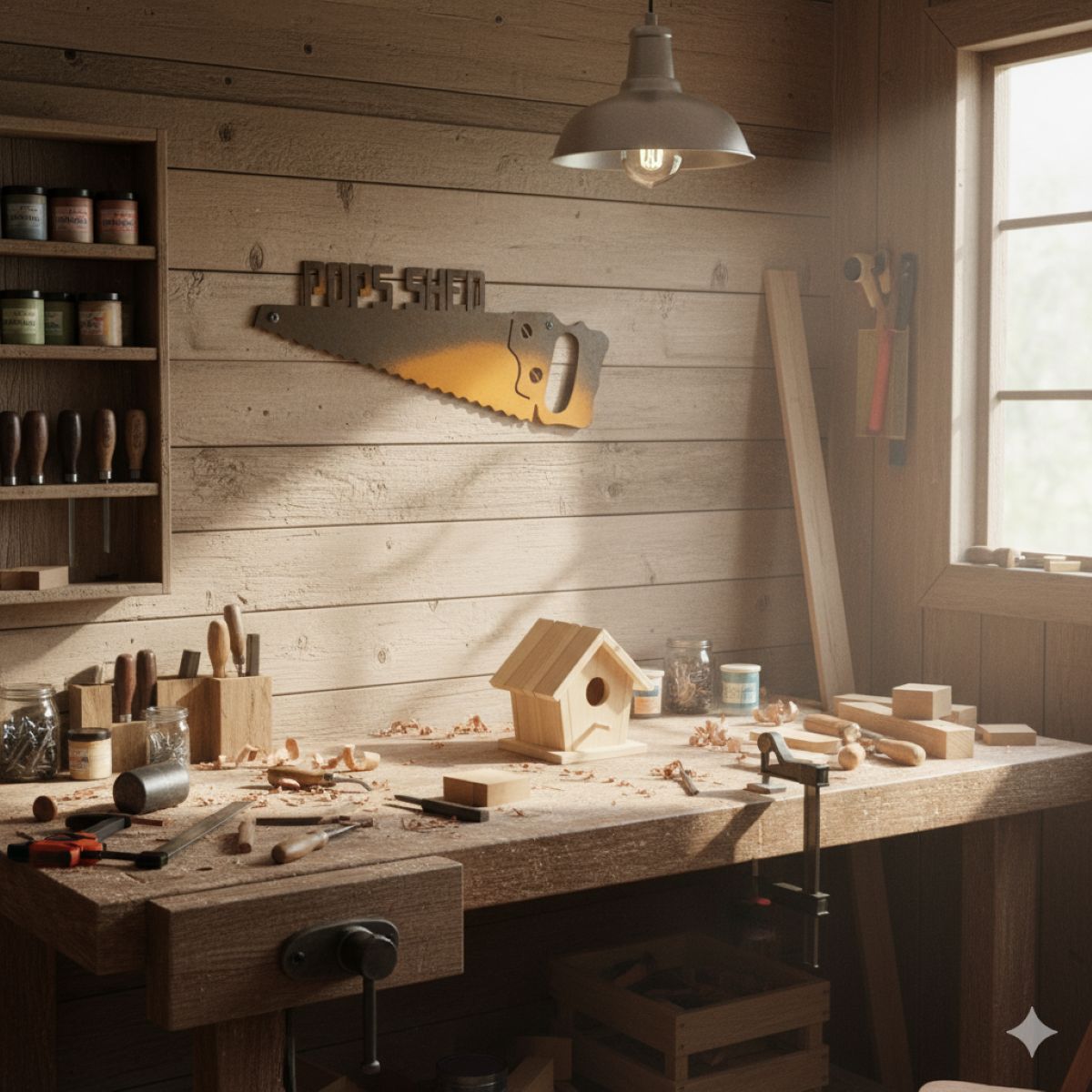 Pops Shed - hand saw